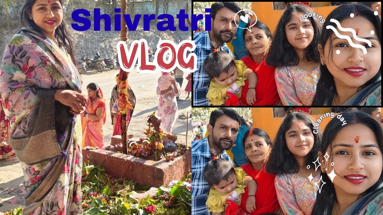 Mahashivratri special vlog 🙏2026 har har mahadev 🪔🔱🕉️#Amrita2403