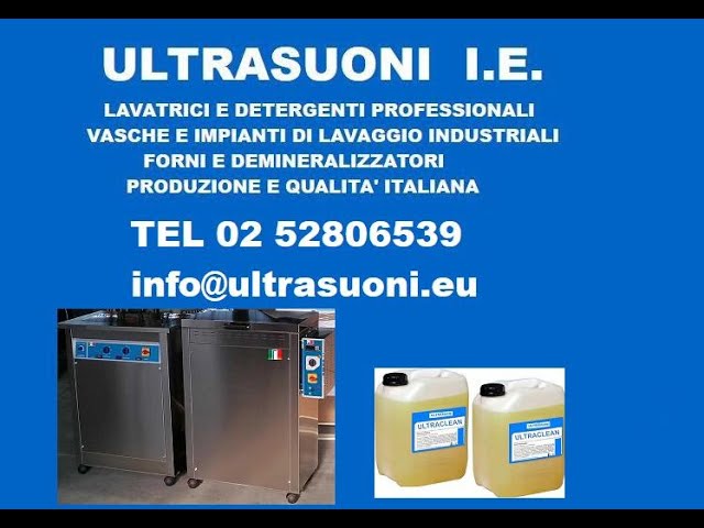 Lavaggio ad ultrasuoni 