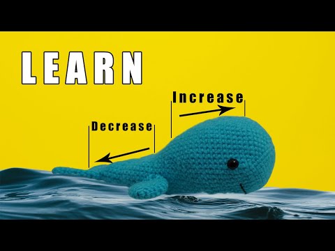 How to Increase and Decrease in Crochet (Very Easy)