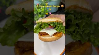 Crispy Veggie Burger Recipe 🍔| Home Made Veg Burger Patty 😍|#shorts #viral #viralshort #tranding
