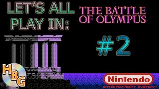 The Battle of Olympus (NES) 2: Igniting the Flame of Courage - Lets All Play In