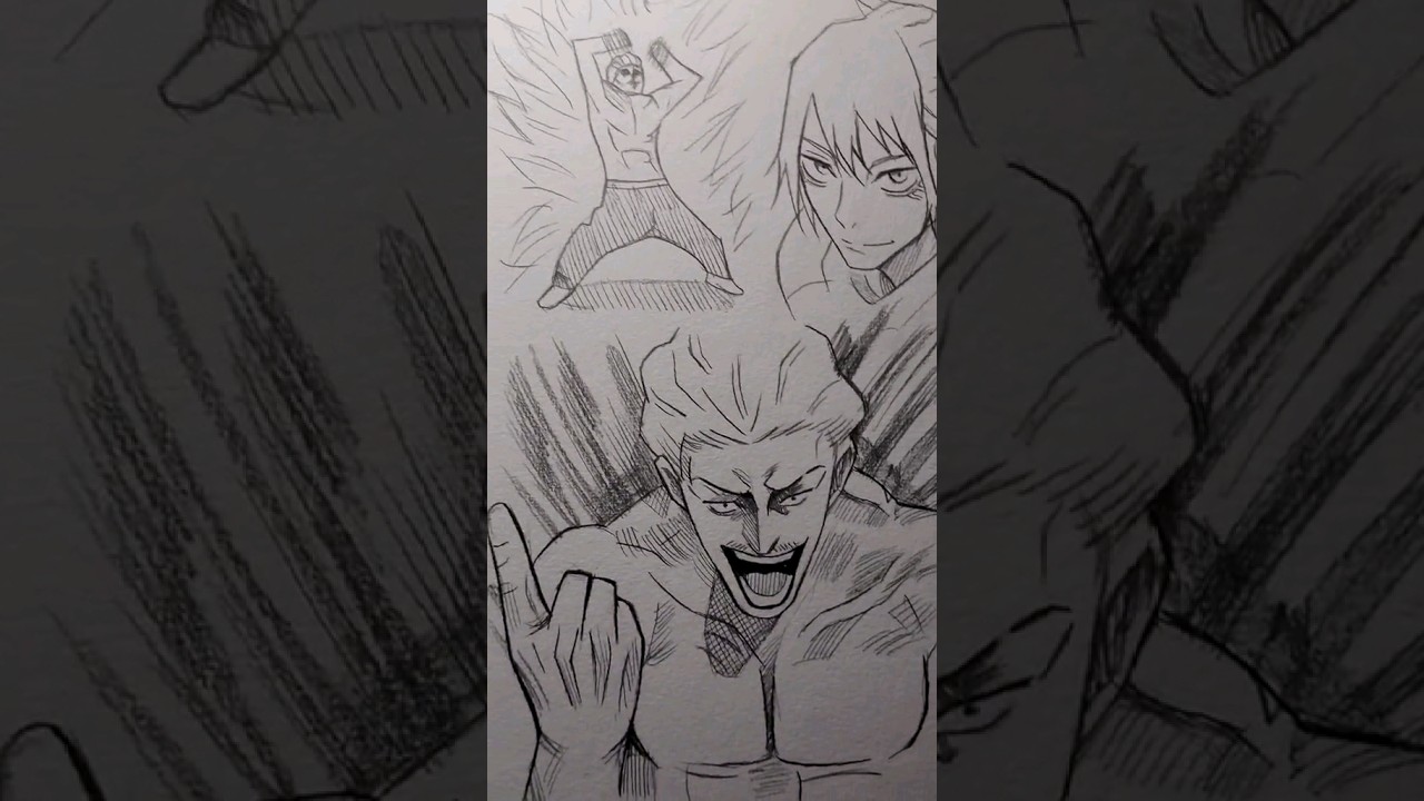 Drawing dancing Hakari from JJK || Jmarron