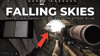 Falling Skies - Plane crew transcript &amp; Elektronik's flash drive - Shoreline #escapefromtarkov