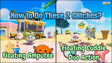 Eggy Party - How to Do Floating Amputee and Floating Cuddle Duo Action Glitch {Game Guide} (iOS)