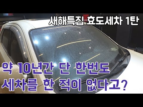 새해특집 효도세차 1탄 , 실내세차 끝판왕을 보자! 이너클린 , 핑크쉰/ 셀프세차 / 디테일링 / 빛나는하루