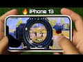 😍 iPhone 13 Pubg Handcam 4K Gameplay And Full Sensitivity#pubgmobile 