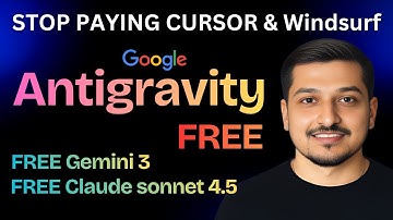 Google Antigravity : Next Generation Agentic IDE (FREE Gemini 3 & Claude 4.5)