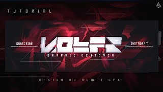 Twitter Header Speed Art #1 || SumiT GfX