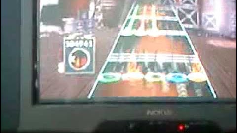 Guitar Hero 3 Cliffs of Dover expert Dualshock Controller