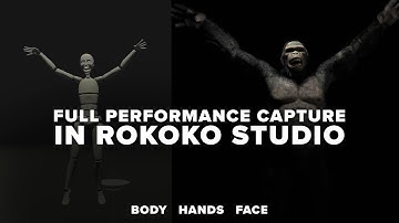 Full Performance Capture in Rokoko Studio - retarget in Blender + livestream to Unreal Engine