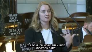 Senator Megan Hunt: People Will Die When We Take Away Essential Healthcare