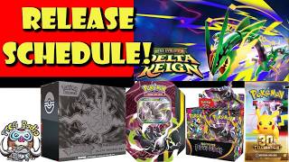 The Complete Pokémon TCG Release Schedule! HUGE Update! Many New Sets Coming (Pokemon Buyer's Guide)