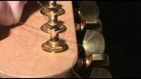 Guitar lesson - Changing Your Strings Part 2