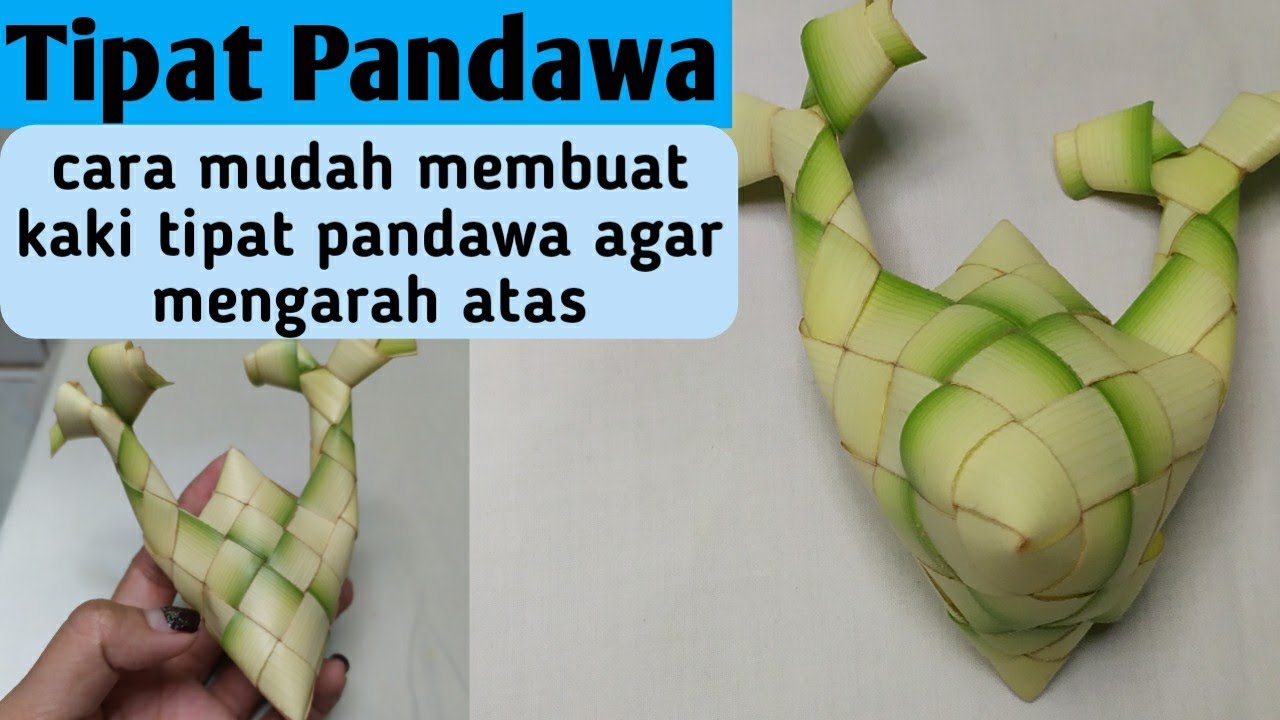Cara membuat tipat pandawa