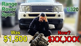 Cheap Range Rovers Aren't Cheap! L320 Transfer Case and Total Cost   Episode 11