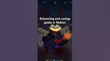 enhancing and runing full guide in Roblox forge  #forge #mining #roblox #robloxforge #robloxgame