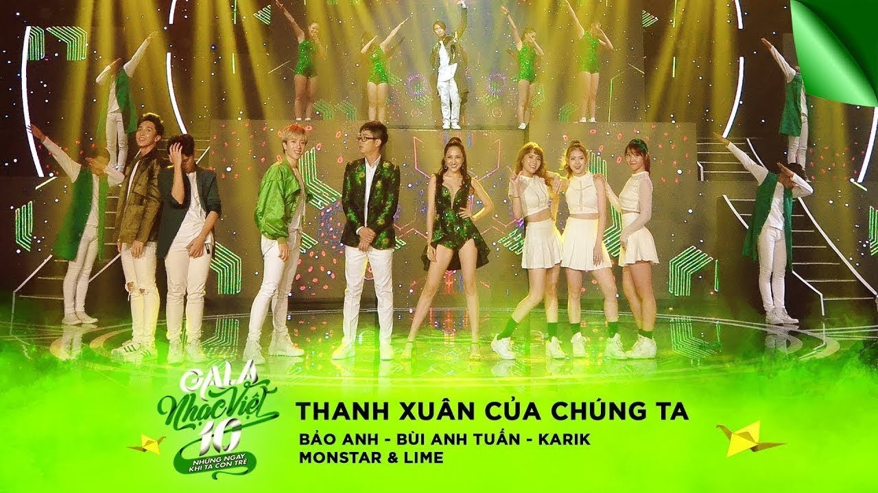Thanh Xuân Của Chúng Ta – Bảo Anh, Bùi Anh Tuấn, Karik, Monstar, Lime | Gala Nhạc Việt 10 (Official)