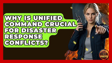 Why Is Unified Command Crucial For Disaster Response Conflicts? - Man vs. Disaster