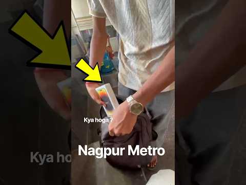 Nagpur Metro Mein iPhone Chhod Diya! 😱📱! || Honesty test..