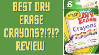 Best Dry Erase Crayons?!?!? Review | Amazon