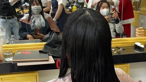 Hướng dẫn vào thuốc uốn duỗi chân tóc chi tiếc không lem dính vào đuôi tóc | HAIRTEEN HÙNG