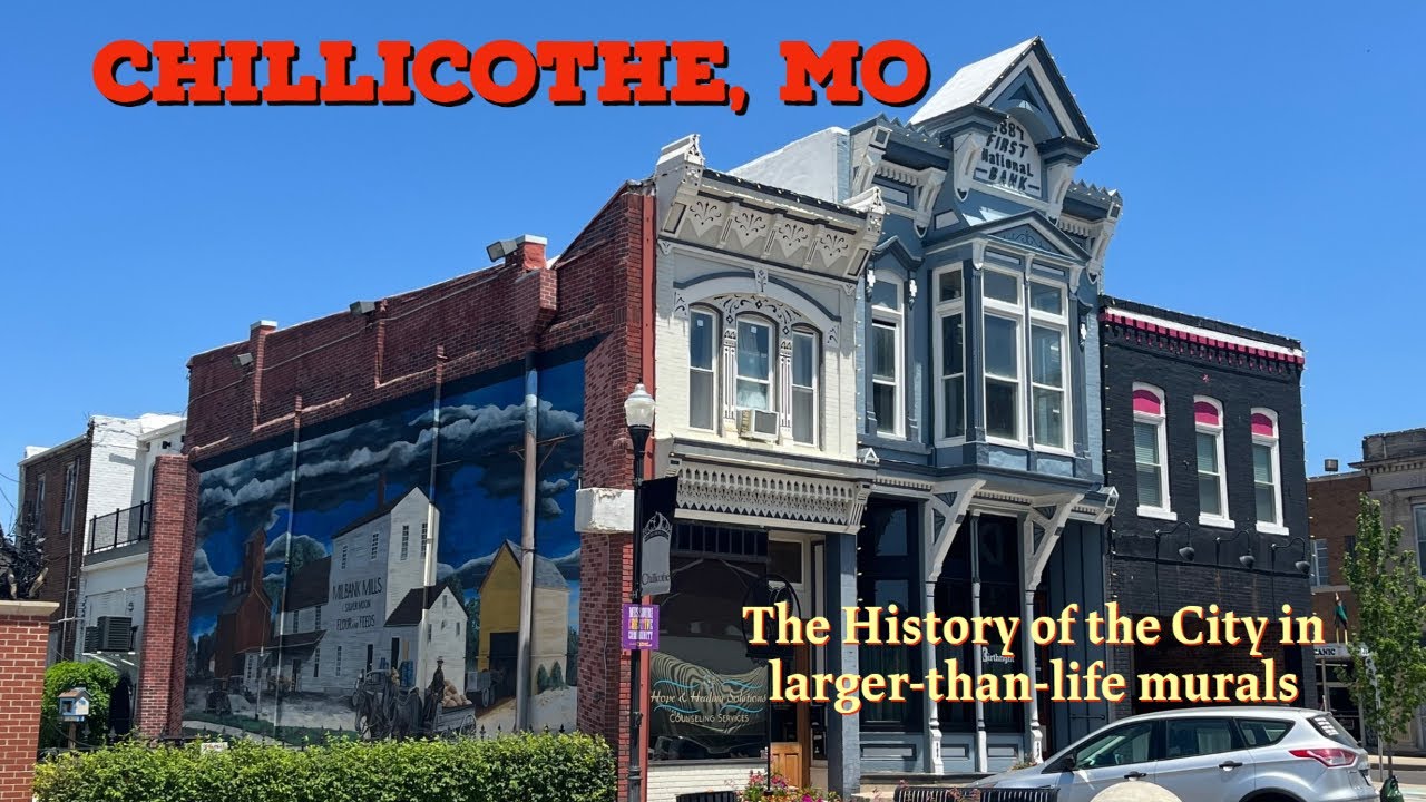 The Mural Magic of Chillicothe, MO The History of the City in larger