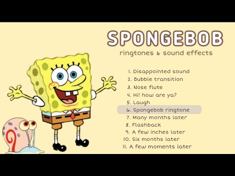 SPONGEBOB RINGTONES SOUND EFFECTS