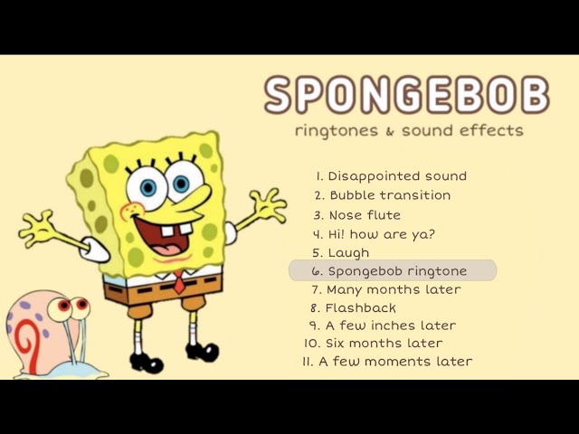 Spongebob Disappointed Sound Effect 