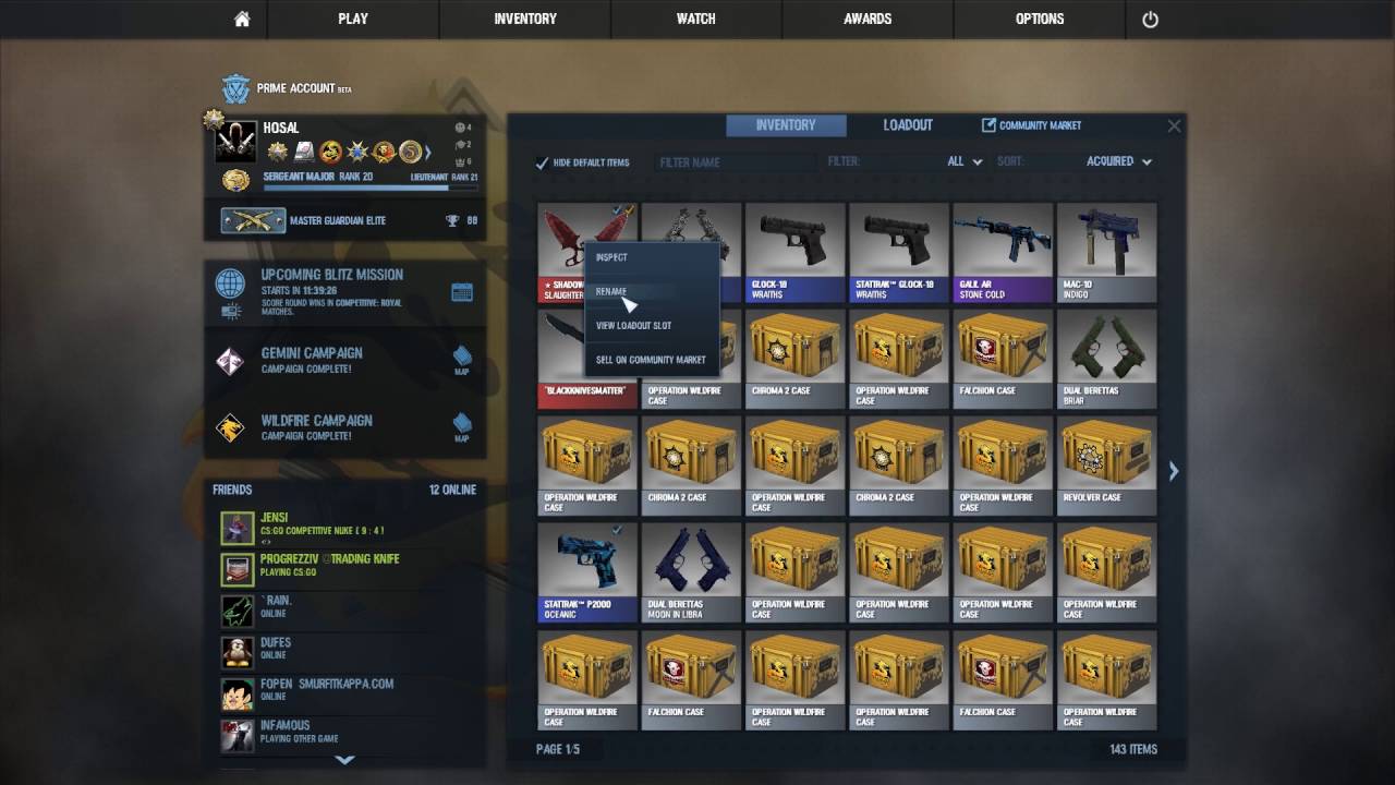 CSGO Unboxing - Shadow Daggers Slaughter