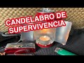 Lampara de supervivencia con victorinox swisschamp