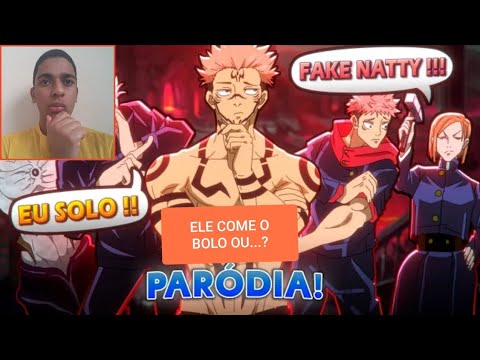 REACT! ITADORI FAZ AMOR COM O SUCO? SUKUNA NÃO DECIDE SE COME O BOLO OU... [PARÓDIA JUJUTSU]