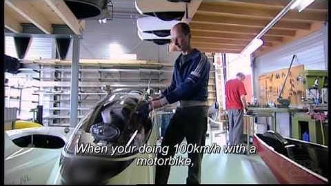 Ligmotor van Allert Jacobs / Feetforward streamliner