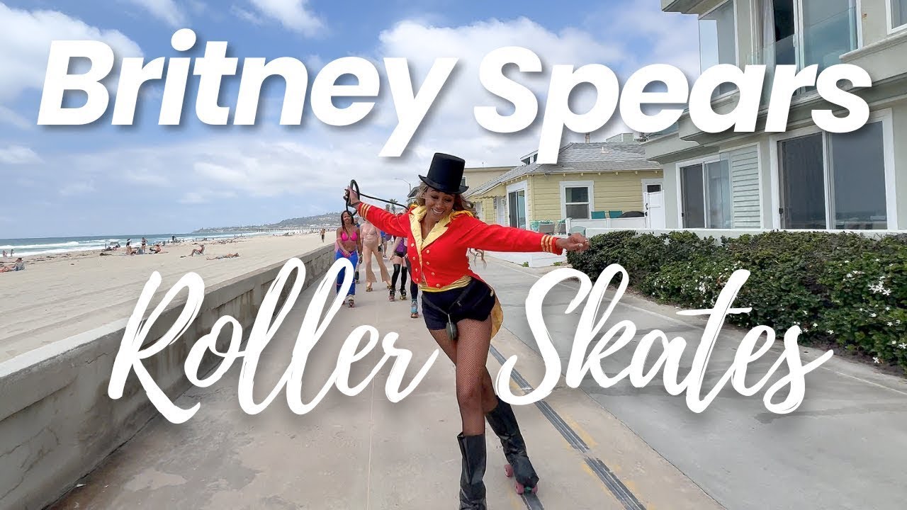 Patins à Roulettes Vintage Britney Spears - Taille US 7.5 - 4 Roues - Occasion