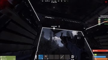 Couple of hours into the snowball leads to defending an online raid -Rust Console Edition