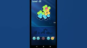 BLOCK HEXA PUZZLE LEVEL 25 ANSWERS RAINBOW A PACK