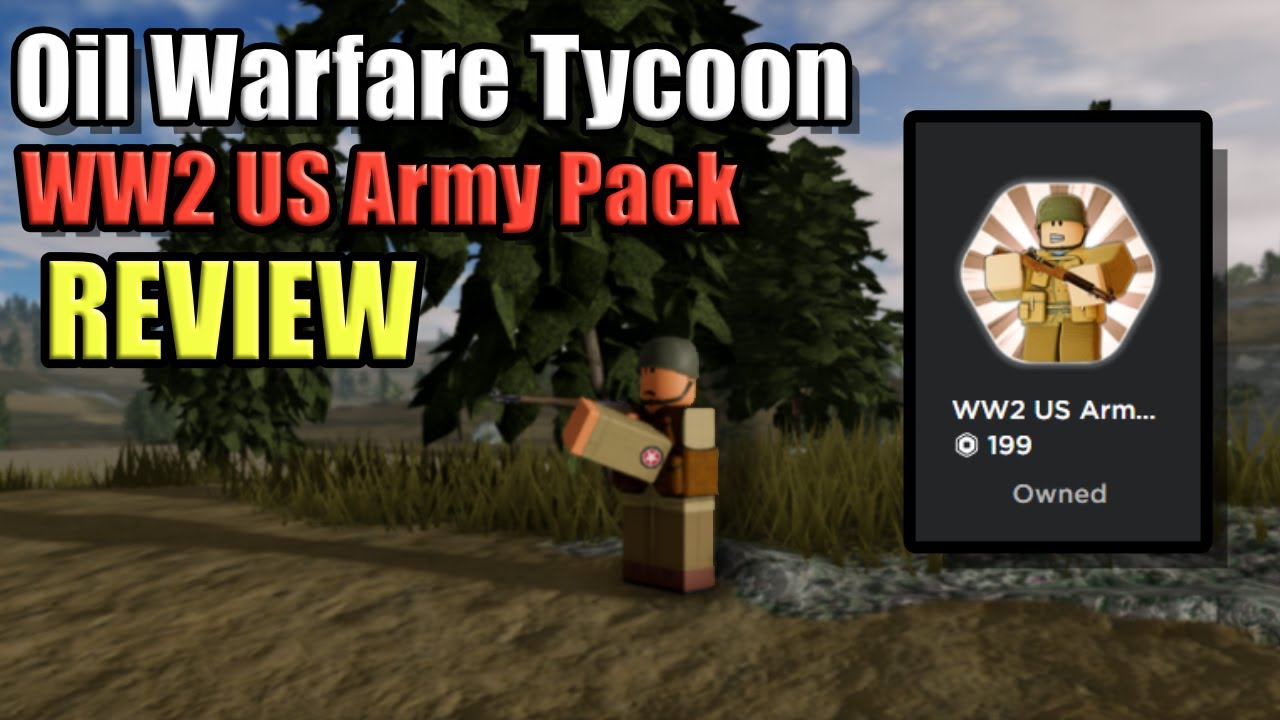 *OIL WARFARE TYCOON* WW2 Pack *Gamepass Showcase* YouTube