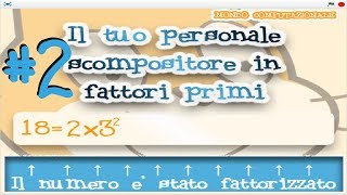 Tutorial Scratch [ita]: (2 di 3) realizziamo un programma per la scomposizione in fattori primi screenshot 5