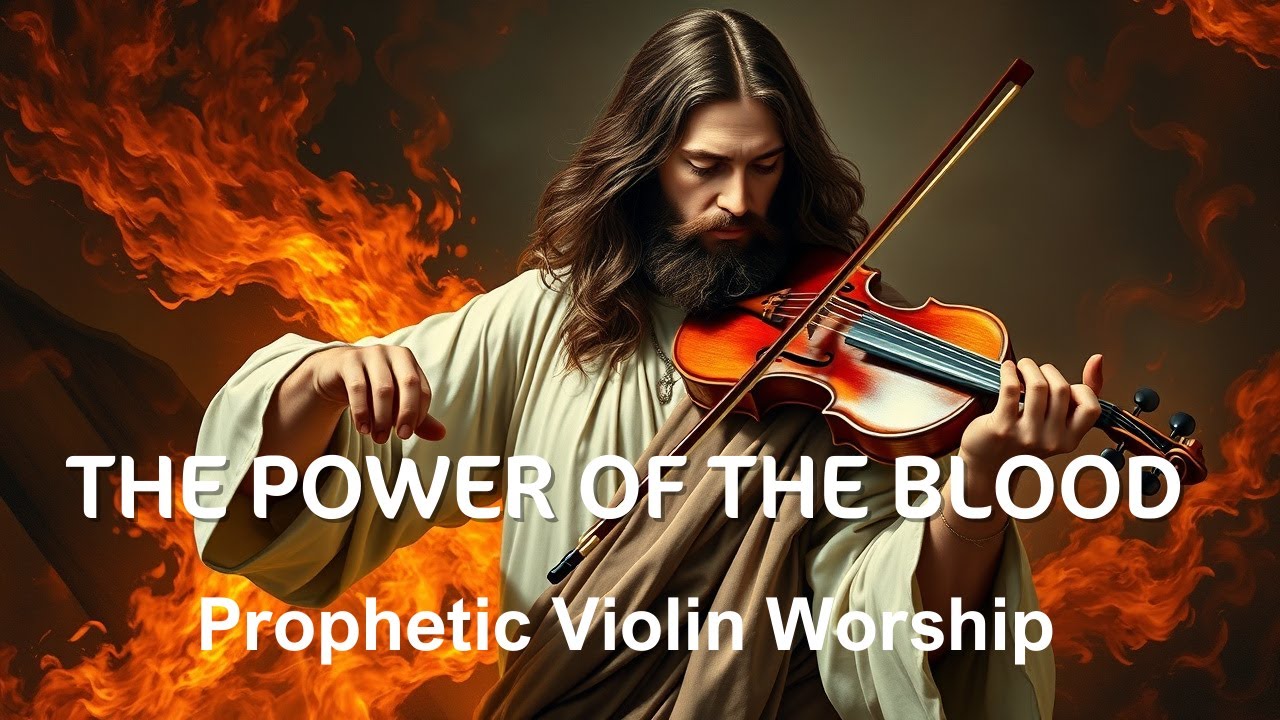 Prophetic Violin Worship | THE POWER OF THE BLOOD | Spiritual Warfare ...