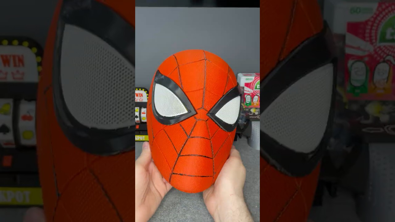 Spiderman's Helmet 👀🕷🕸 #3dprint #3dprinter #spiderman #brandnewday #makerworld Nr 558836