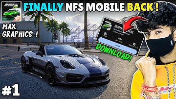 Need For Speed Mobile Gerena is Here 🔥 || Need For Speed Mobile Download Now || NFS Mobile Gameplay