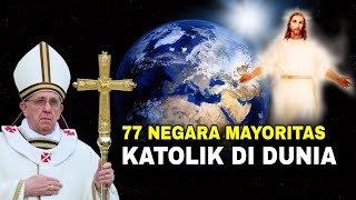 Here are 77 CATHOLIC MAJORITY COUNTRIES in the world that are rarely known‼️(Full version). No. 1...