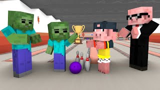 Funny School :  Zombie Boy And Great Dad - Minecraft Animation