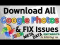 Download & Backup Google Photos + Fix JSON Issue 📸