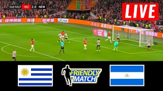 Uruguay vs Nicaragua | Partido Amistoso Internacional de Fútbol 2023 | Pes 21 Gameplay