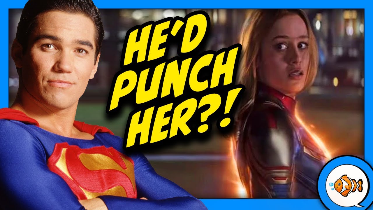 Superman Would BEAT UP Captain Marvel, Says Dean Cain!