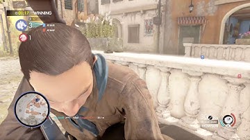 Sniper Elite 4 Multiplayer CTF Marina 32-24