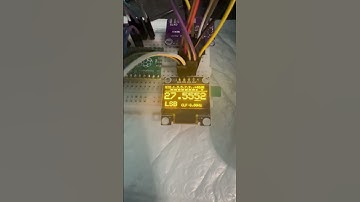 DDS VFO oled yellow with raspbery pi pico