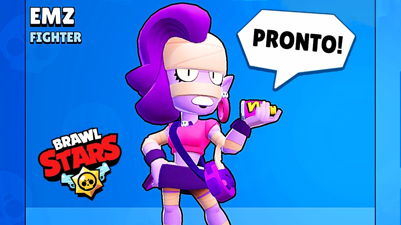 Anteprima Proviamo Emz Nuovo Brawler Gratis Brawl Stars Cute766 - brawl stars corvo fenice da colorare