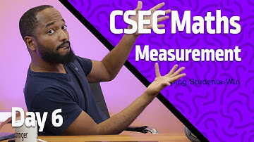 CSEC Maths Revision 2023 - Measurement (Day 6)