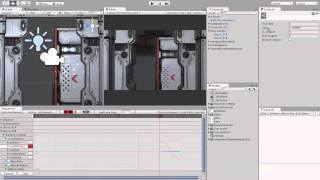 uSequencer putting together a small cutscene
